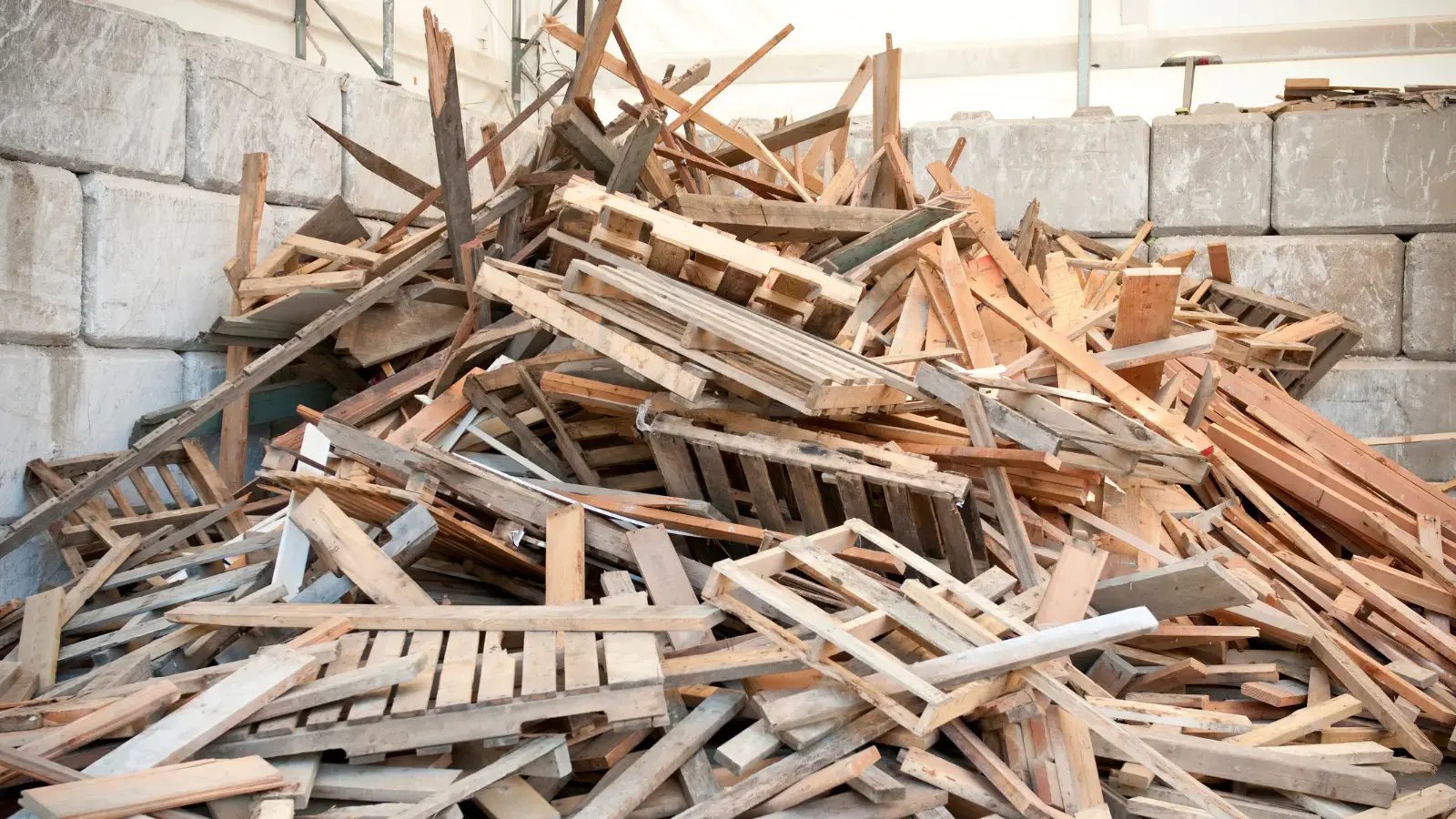 Wood Waste Pile